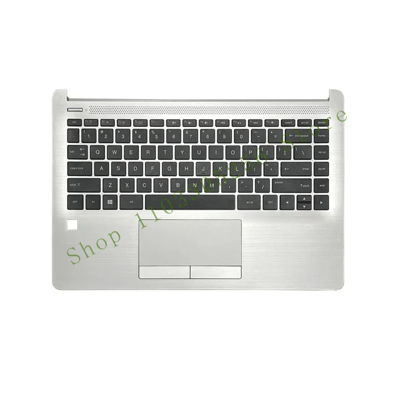 WYORESY For HP 340 G7 348 G7 TPN-I136 Palmrest Upper Case TouchPad Keyboard L81308-001