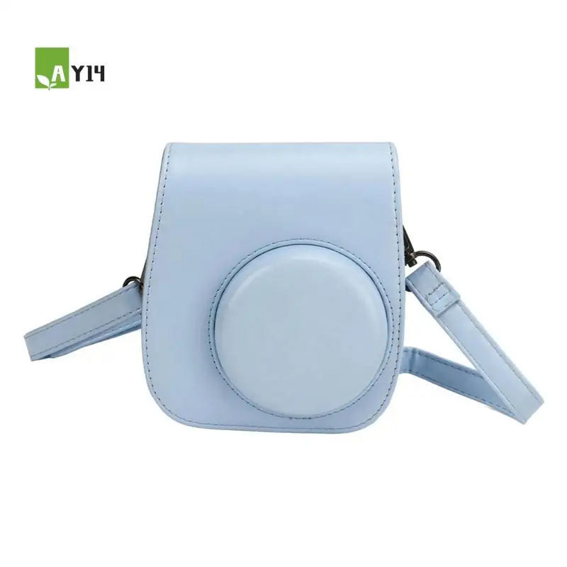 AY14 -Instant Camera Protective Bag PU Case For Fujifilm Instax Mini 12 With Album Filters Colorful Frames Stickers
