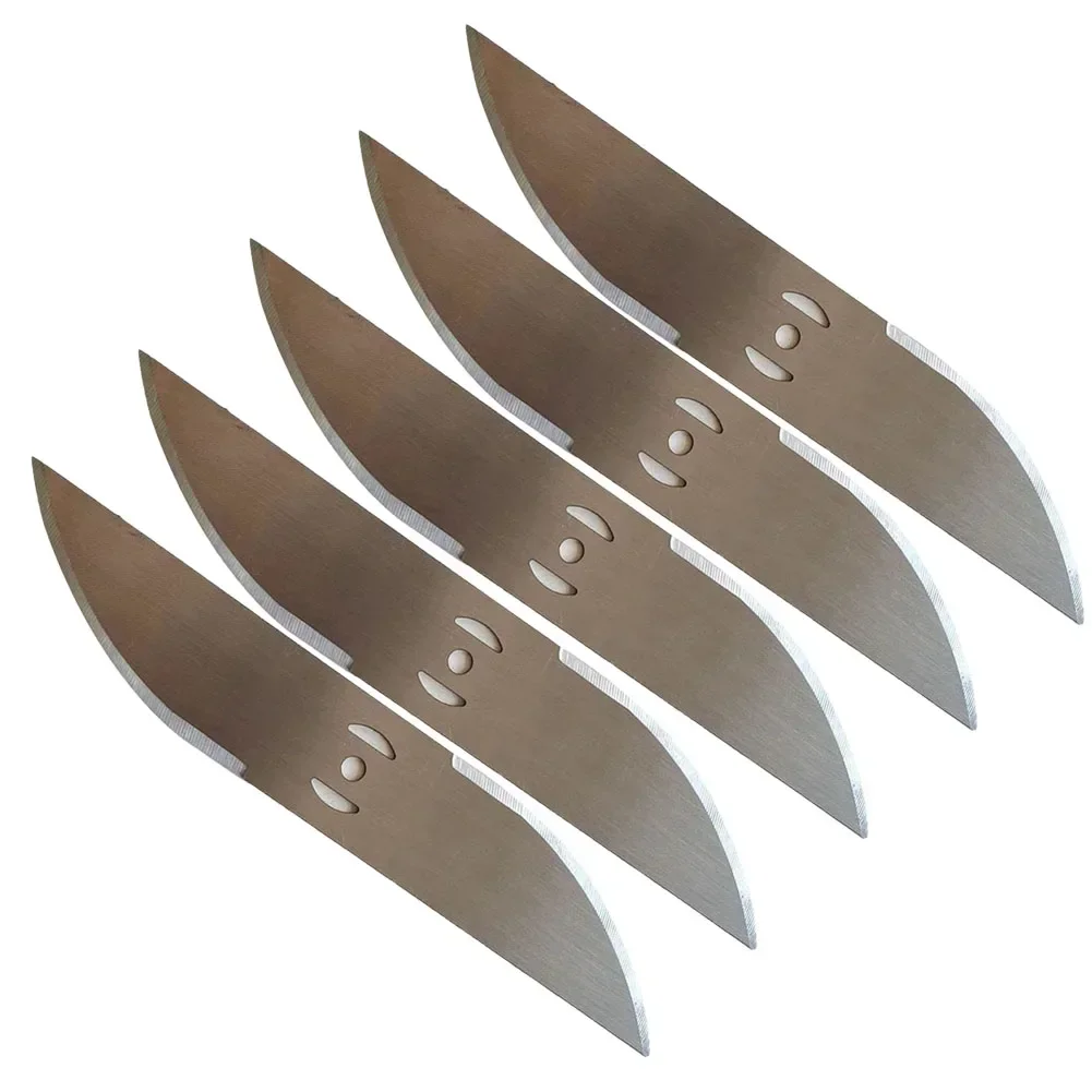 

5pcs Brush Cutter Blade 200mm Grass Trimmer Head Cutting Blades Garden Lawn Mower Spare Parts Accessories