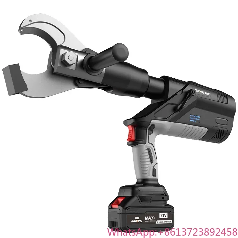 

NANWEI Professional Battery Powered Hydraulic Cable Cutter Cutting Tool Shears Hydraulic Cable Shear