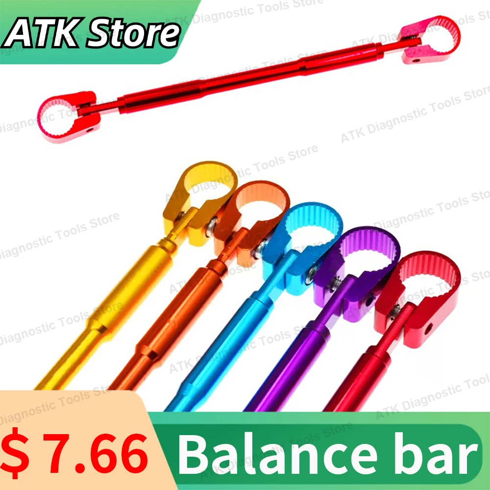 Motorcycle Balance Bar Universal Handlebar Extended Motorcycle Reinforce Lever CNC Accessories Multi Color Selection