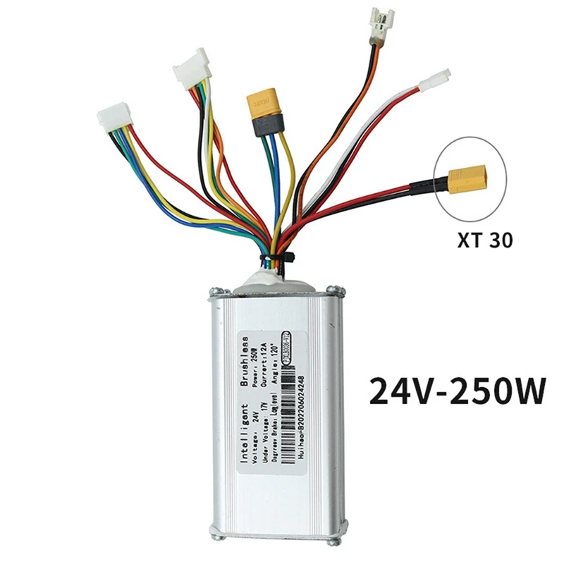 24V 250W Electric Scooter Controller+LCD Display+Brake+Switch Kit For Carbon Fiber E-Scooter Bike Cycling Equipment Parts