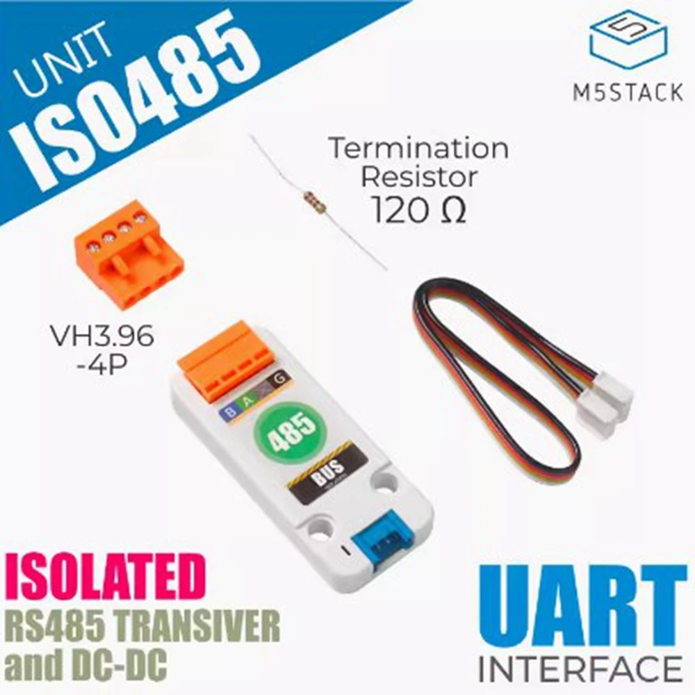 M5Stack Isolated RS485 Bus protocol isolated Duplex transceiver industrial communication