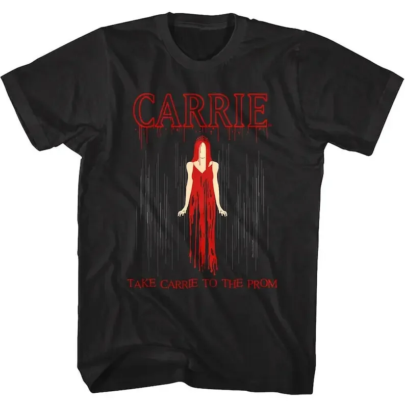 Take Carrie to Prom T-Shirt Drip Possessed Horror Movie Tees