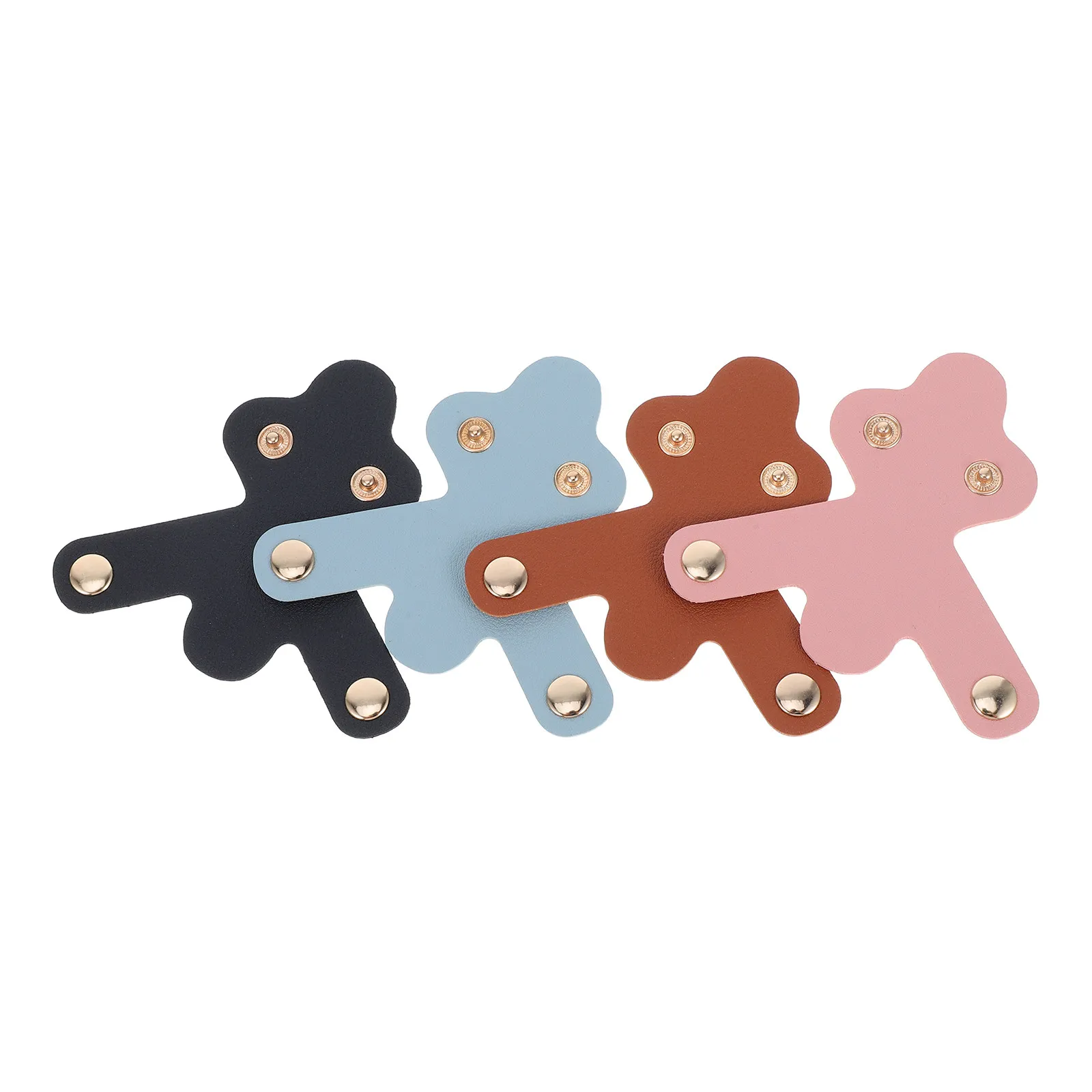 

Набор из 4 идентификационных бейджей для стетоскопа из ПУ, сменные именные бирки для медсестер и врачей