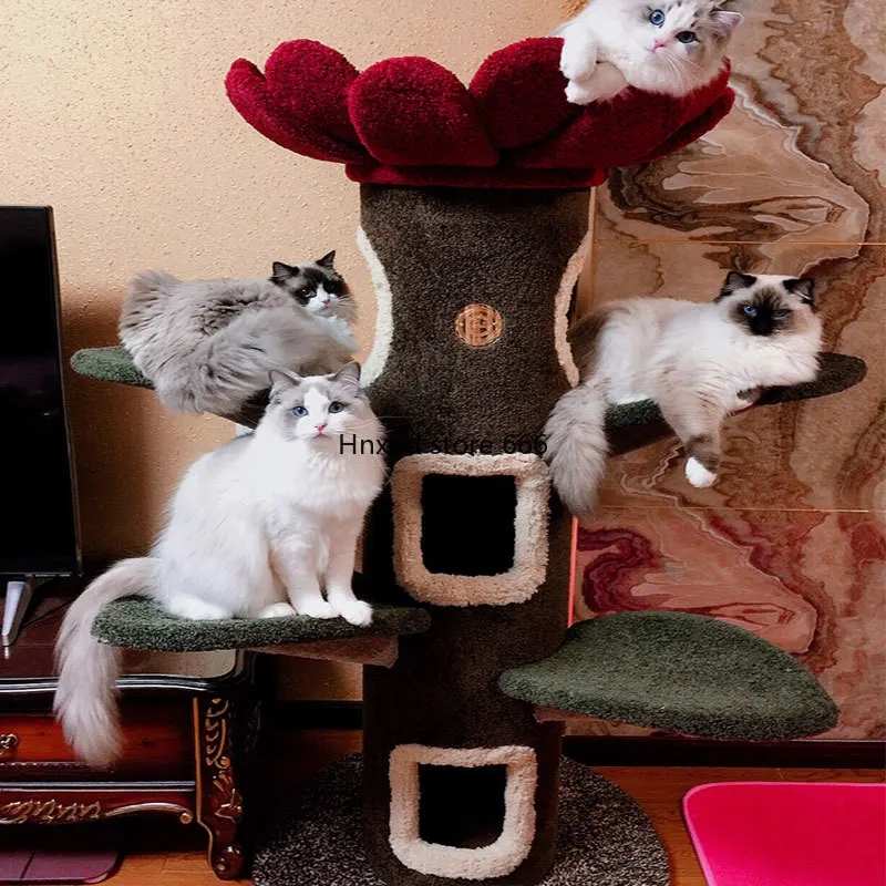 Cat climbing frame, sunflower cat tree, castle