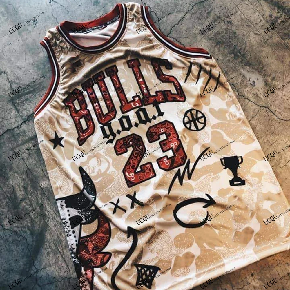 Jordan # 23 American Western Devil Style 2025-26 Recién llegado Camisetas de baloncesto Kits especiales impresos en 3D Camisetas unisex para niños adultos