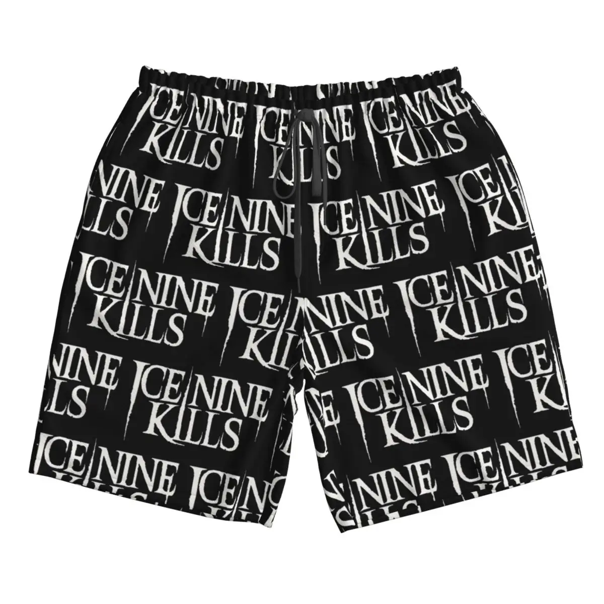 Celana Pendek Pantai Ice Nine Kills Trunks Celana Pria Musim Panas Berenang Cepat Kering Kasual
