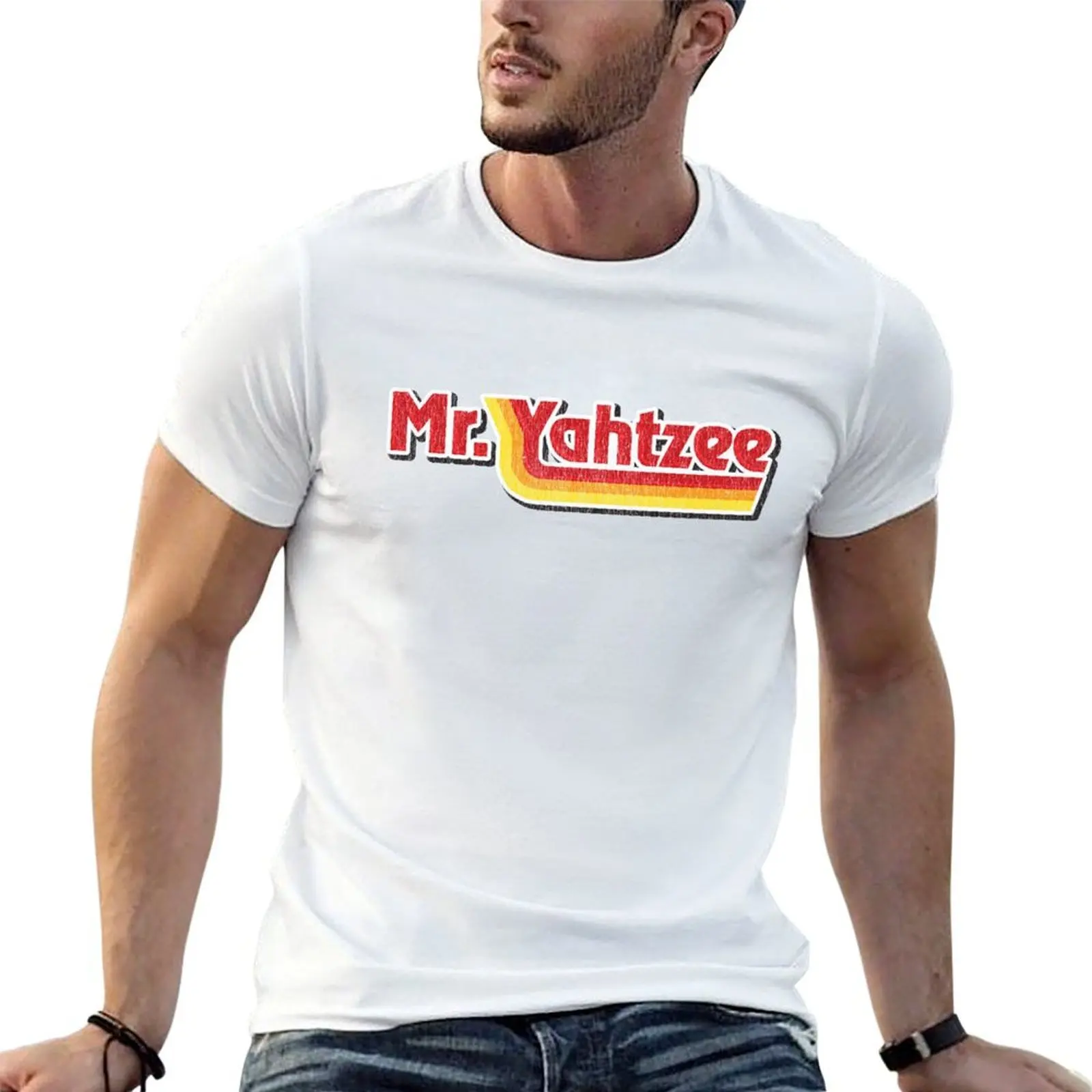 

Mr. Yahtzee T-Shirt man t shirt designer t shirt man cotton T-Shirt