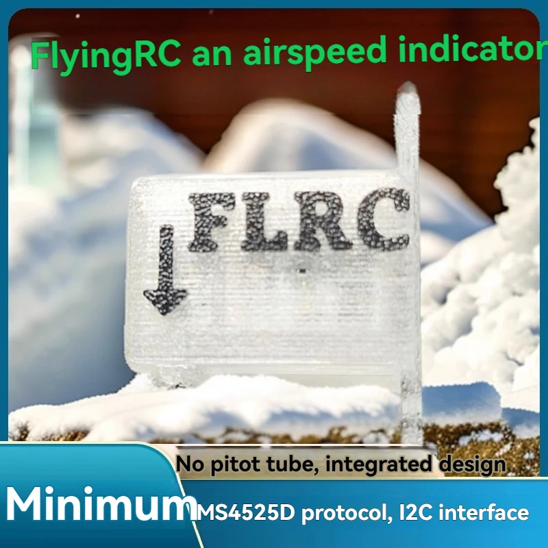 FlyingRC Airspeed Indicator, MS4525D Protocol, Digital Airspeed Indicator, I2C Interface