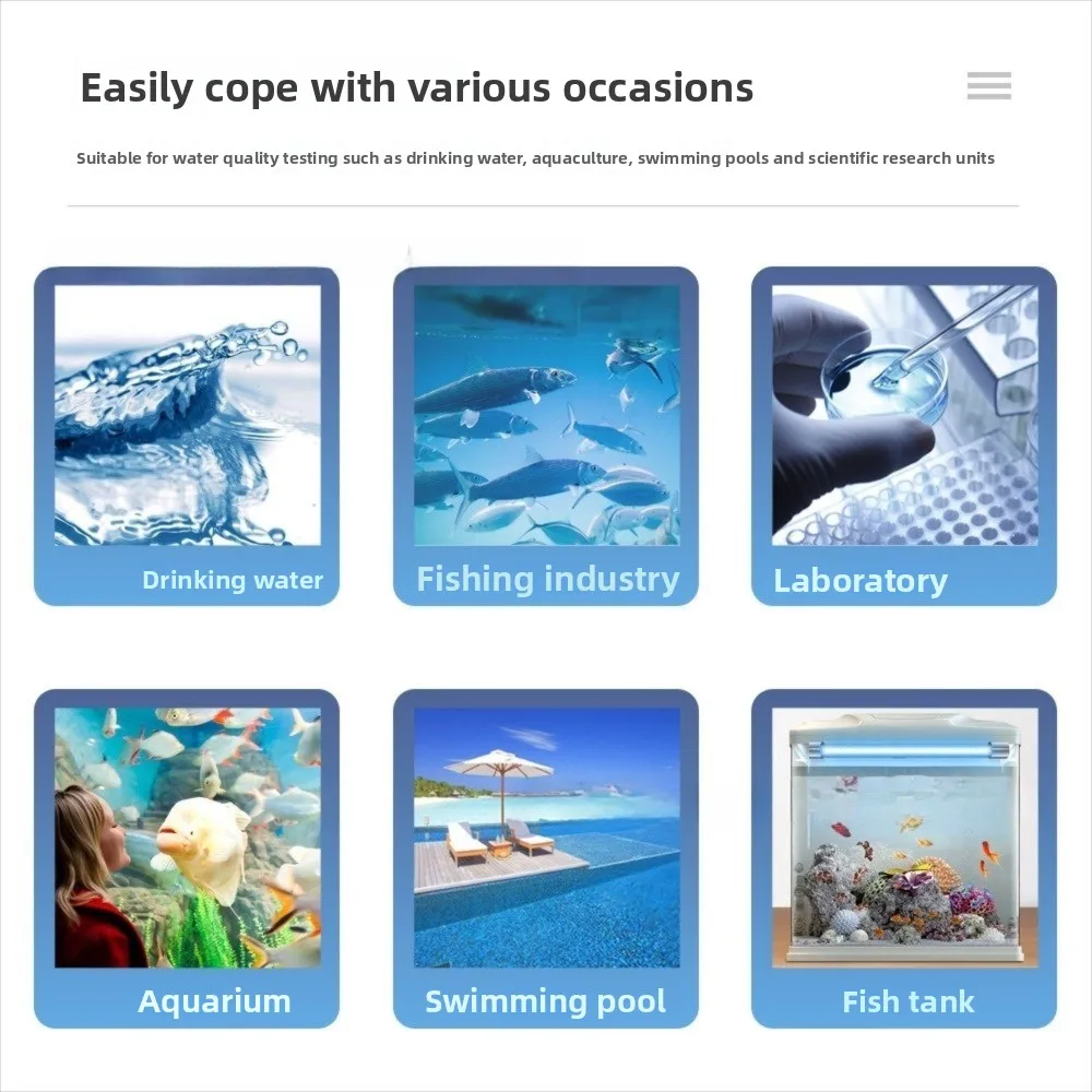 3 in 1 Water Quality Test Pen Backlit Display Multi-Parameter Digital Water Quality Monitor High Accuracy Water Quality Analyzer