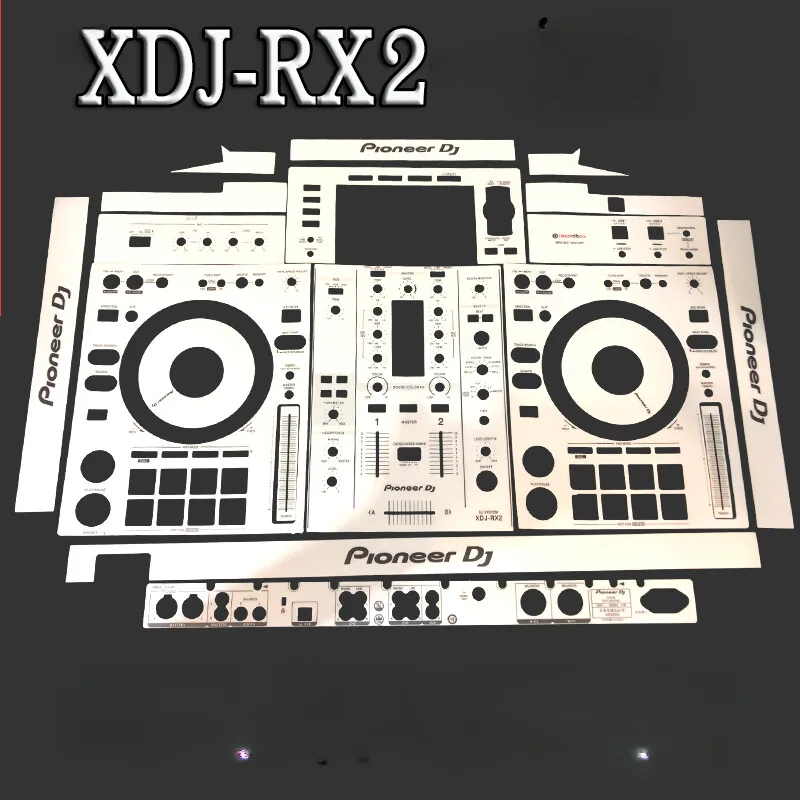 ملصق جلدي لحماية التحكم DJ متعدد الألوان لـ XDJ-RX2