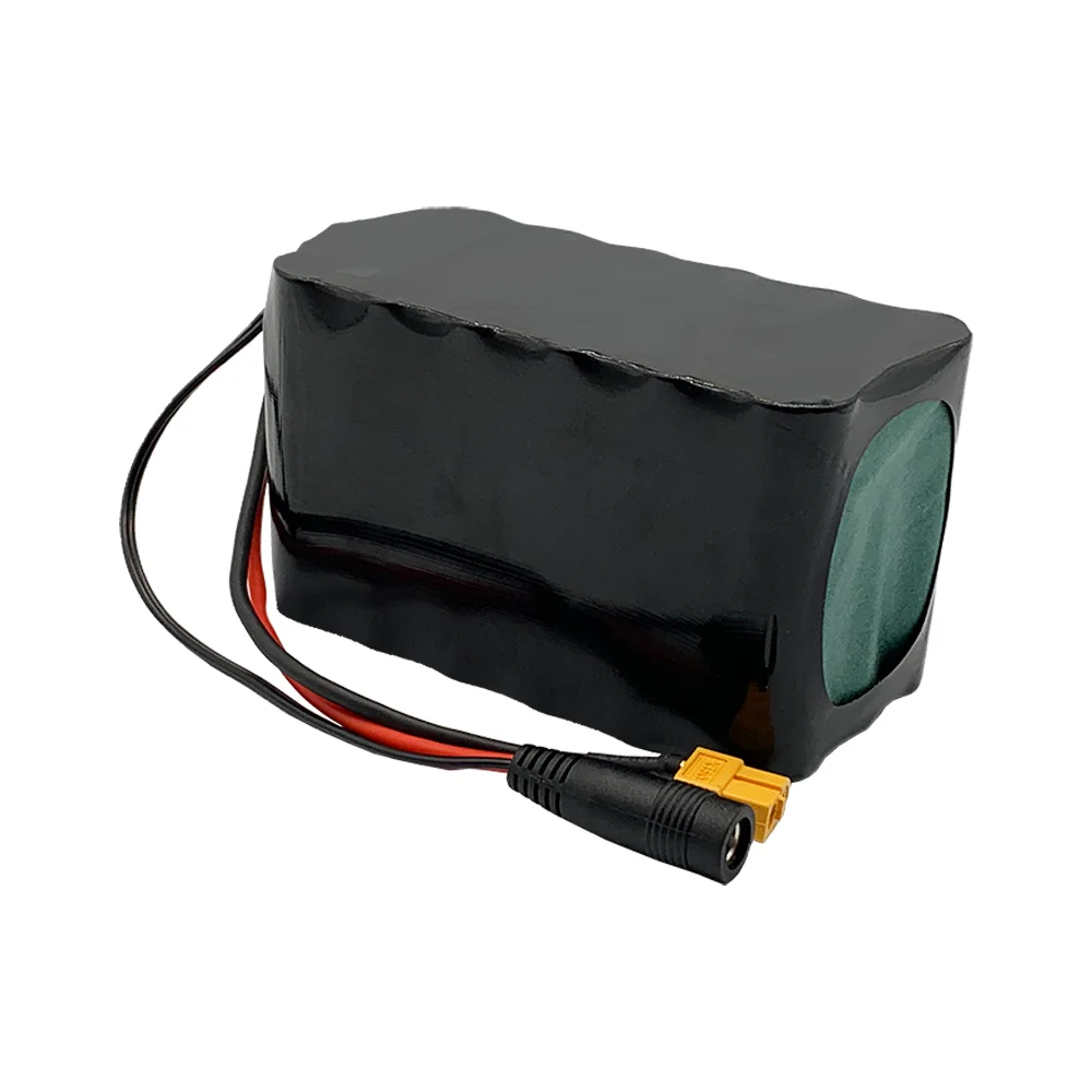 3S6P 12V 30Ah 40A BMS orline battery pack 18650 li-ion 30000mAh cells XT60 DC5521 400Watt High Power Motor Scooter light