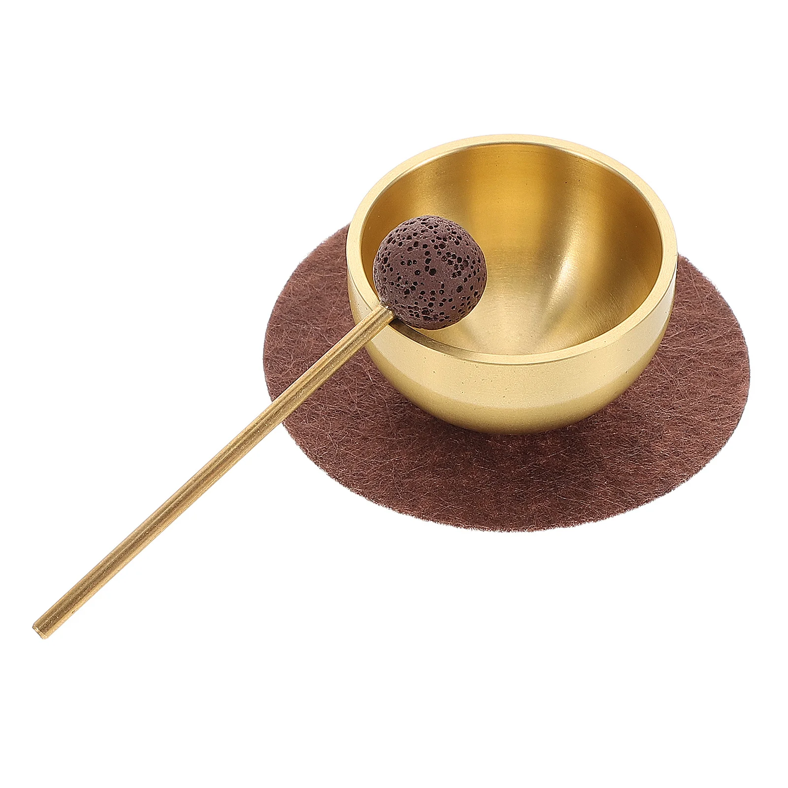 

1Set Singing Bowl Set with Mallet Cushion Frequency Therapy Bowl for Deep Meditation Mental Clarity Yoga