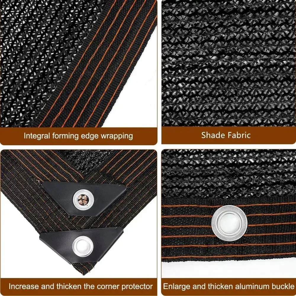 12 x 30ft Pergola Shade Cloth, UV-Resistant Outdoor Cover with Grommets, Ideal for Garden, Patio, Greenhouse, and Chicken Coop -