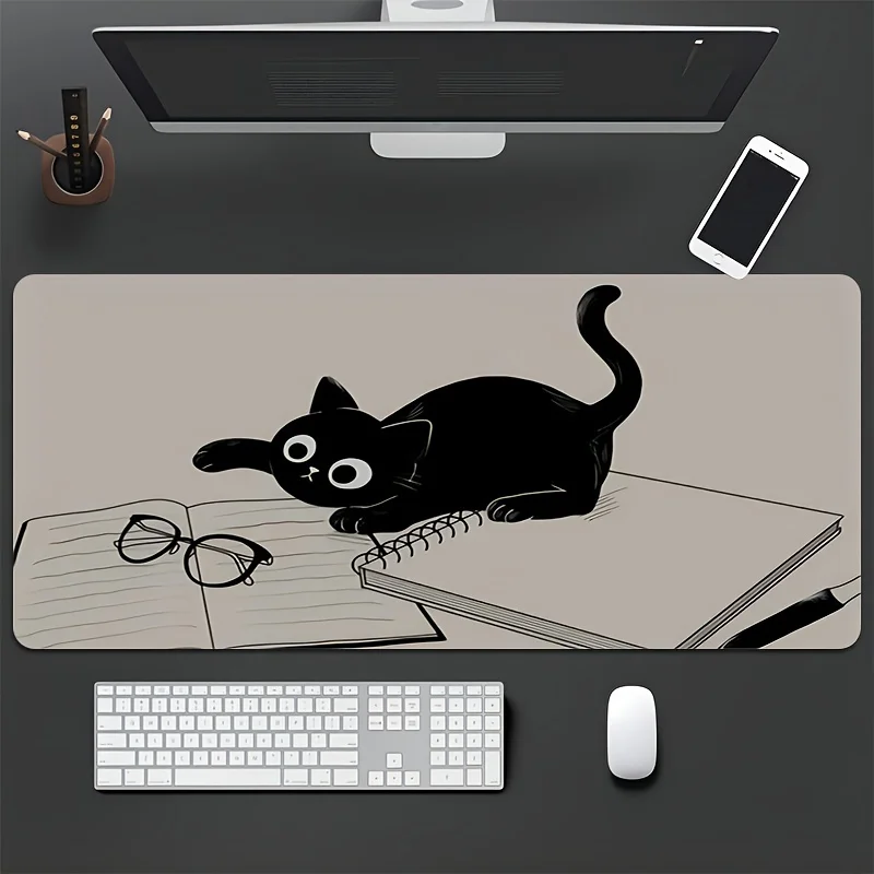 

Профессиональный коврик для мыши от производителя, оптовая продажа, с закрытыми краями, грязеотталкивающий, резиновый, для компьютера и офисного стола, анимационный