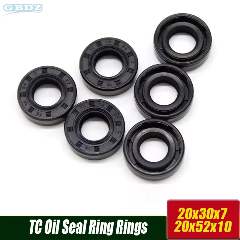 TC Oil Seal Ring Skeleton  Rings Rotary Shaft Rubber Gasket Engine Parts 20x32x10/20x35x10/20x50x10-20x52x10mm