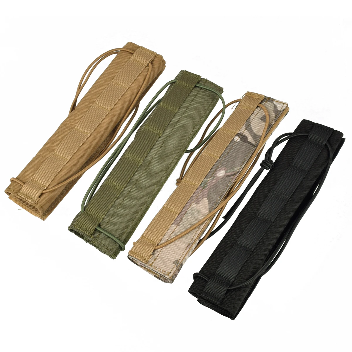 CamSolomon-Ensemble d'accessoires de chasse pour odor, Dulsuppressor Cover, Silformerly Airsoft Protector Cover, Case, 22cm