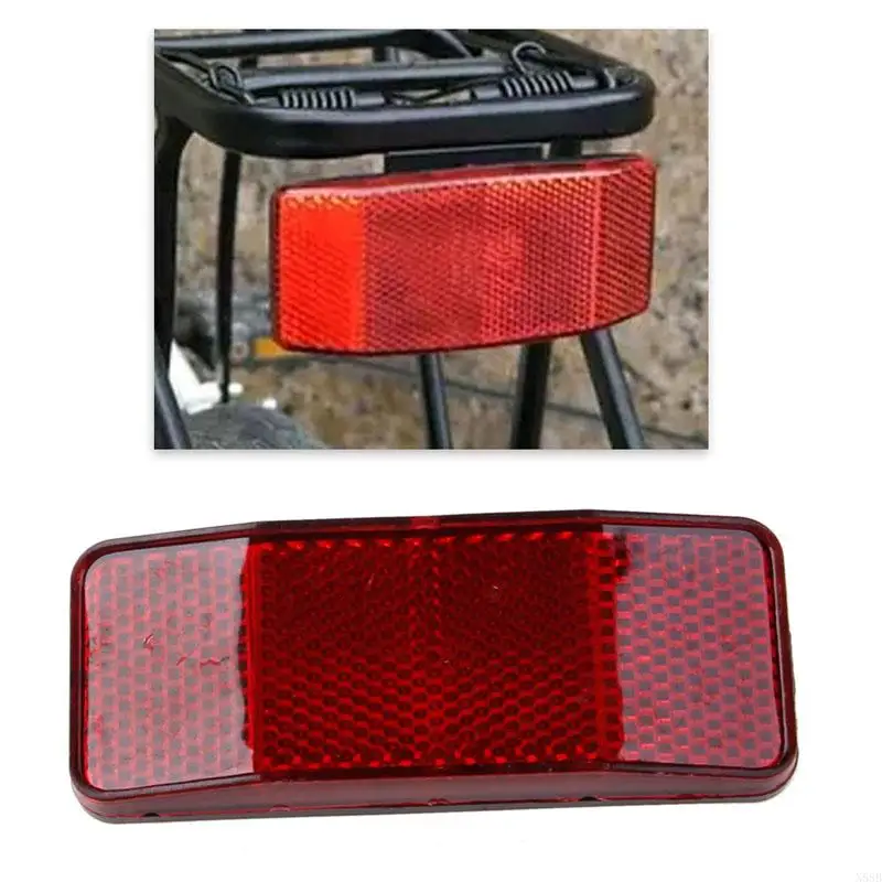 

N58B Bike Cycle MTB Road Safety Warning Reflector Light Reflective Red Strips