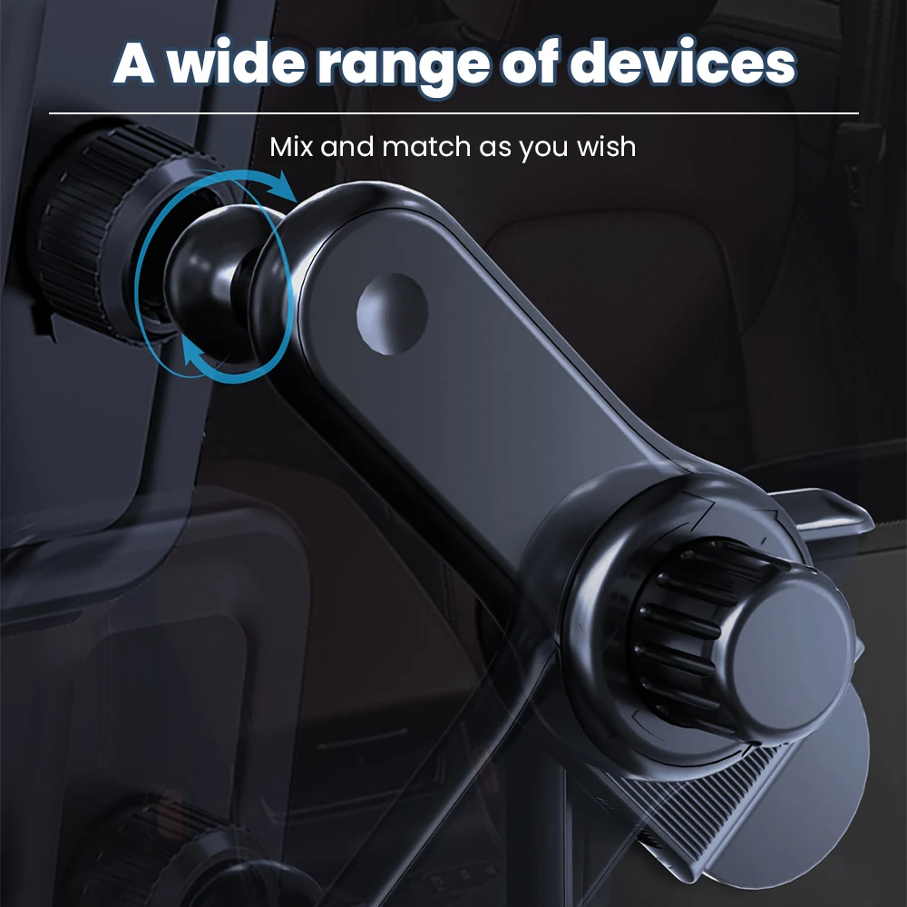 17mm Ball Head Car Display Screen Phone Holder Base Accessories Universal Car Phone Bracket Fixed Base for Tesla Model 3/Y/S/X