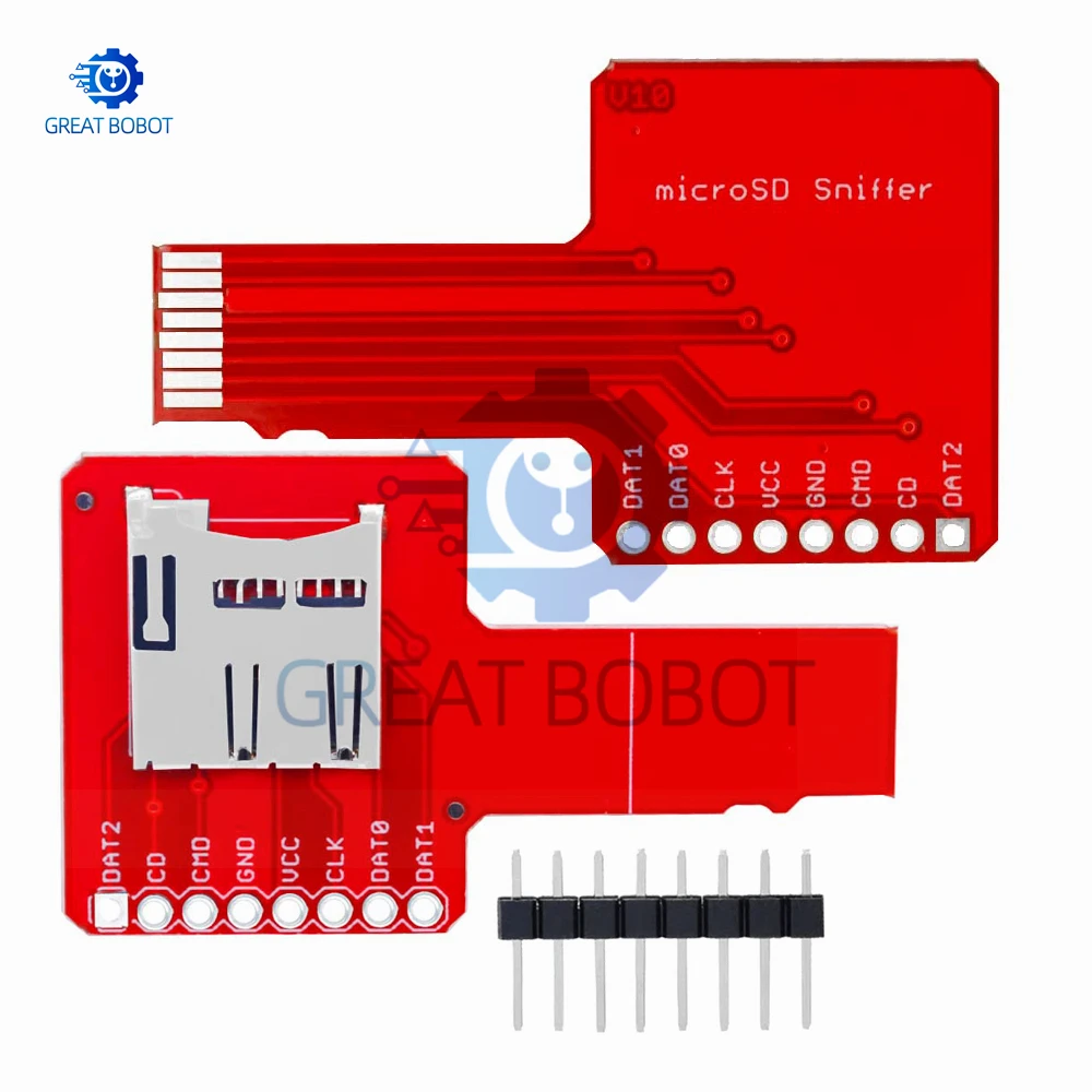 1~3PCS Micro SD Sniffe TF card spi  adapter board module for arduino image 6