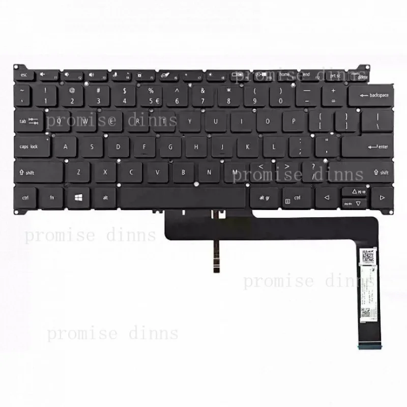 

Новая клавиатура для ноутбука Acer TravelMate P614-52 P614P-52 TMP614-52 N21Q3, US-раскладка, с подсветкой
