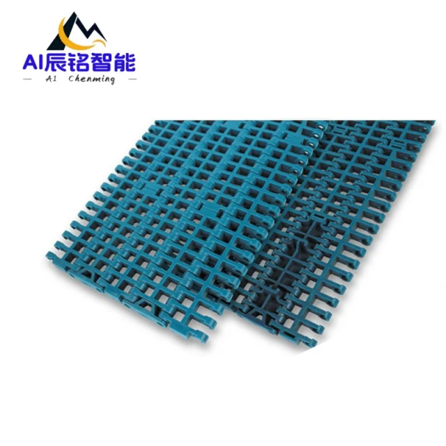 1000F Flat Grid Conveyor Belt POM PP PE Food Grade Modular Belt Material Handling Equipment Parts Conveyor Mesh Belt Repair view 2