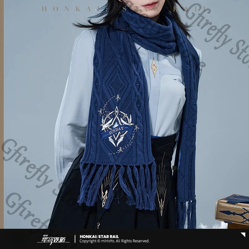 

Honkai: Star Rail Sunday Scarf Theme Impression Series Genuine Official Muffler Cosplay Scarves Anime Ornaments Mascot Pre Sale