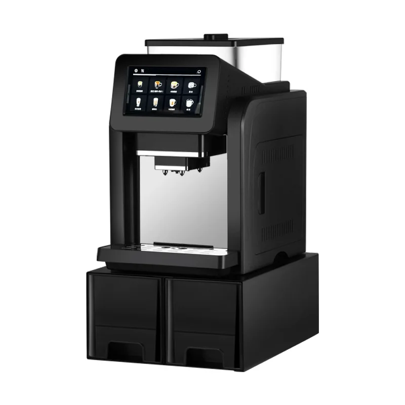 

Soybean storage, 3 water inlet methods, fully automatic grinding, touch screen cappuccino coffee machine