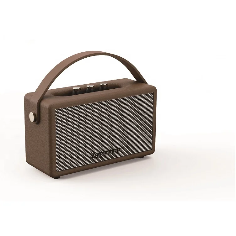 40w Retro Wood Speaker Portable Wireless Loud Volume Speaker for Home, Office, Kitchen, Party, Traveling, Outdoor