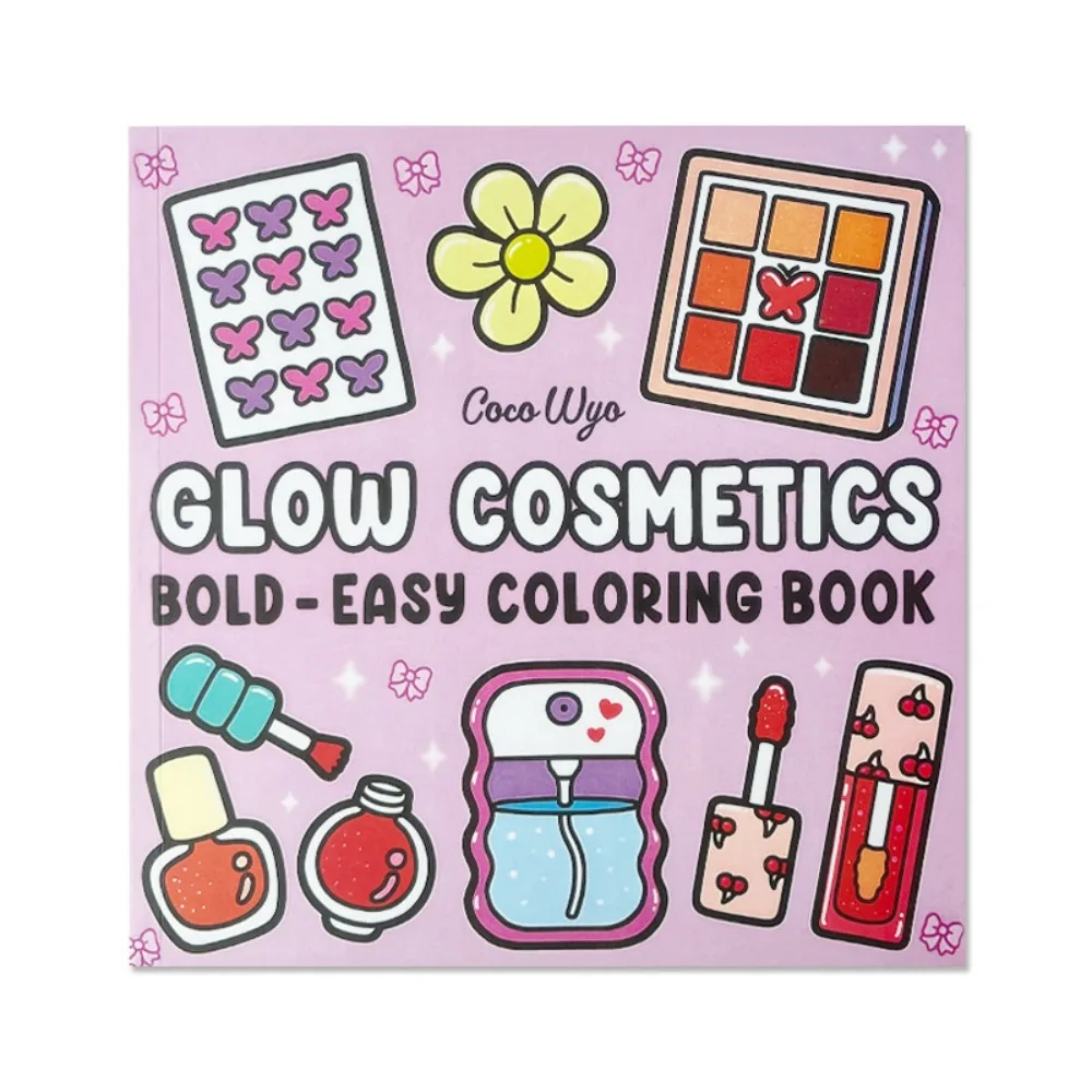 

Educational Spooky Cute Coloring Book DIY Cartoon Filling Color Book Creative Relax Drawing Doodle Book Adults and Teens