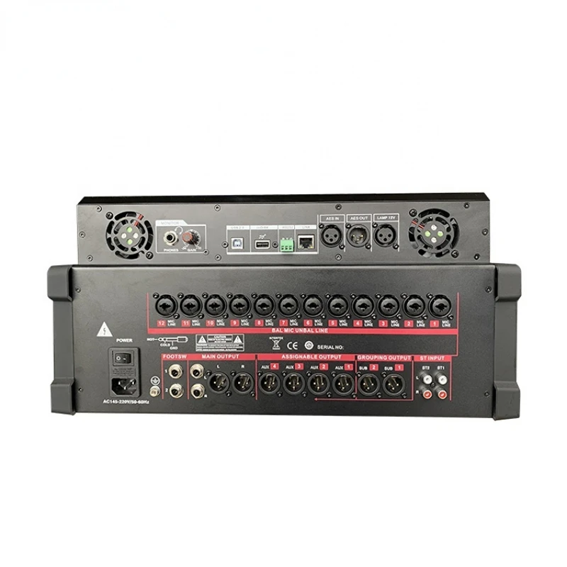 Series professional audio video mixer digital mixing console audio mixer professional stereo mixer