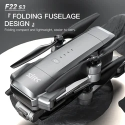 2024 New SJRC F22 S3 Pro Professional Drone 4K HD Camera 3-Axis Gimbal EIS 5G WIFI GPS 6km Obstacle Avoidance RC Dron Toy