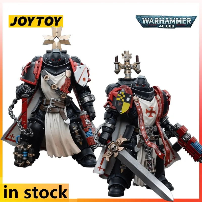 

JOYTOY 1/18 Finished Movable Mecha Warhammer 40000 Holy Sword Warrior Anime The Dragan Brothers Action Model Toys Gifts for Boys