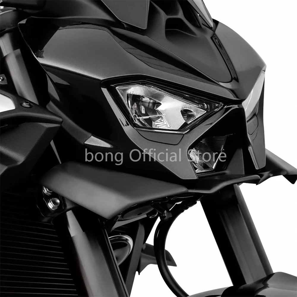 Für KAWASAKI Z900/SE2025, Motorrad, Abtrieb, Winglet, aerodynamischer Flügel, Frontspoiler-Set, neues Zubehör, Frontspoiler – Detail 7