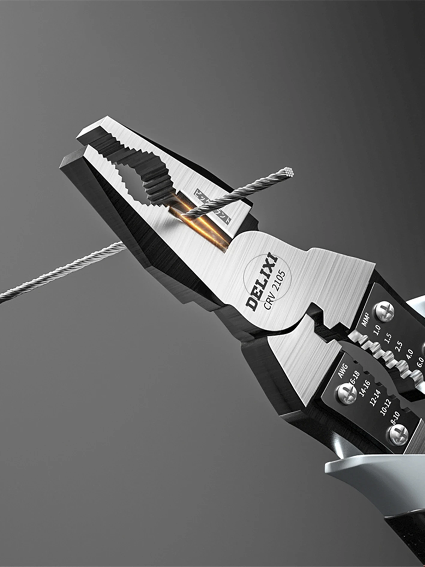 Multifunktionale Universal-Diagonalzange Spitzzange Handwerkzeuge Hardware-Werkzeuge Universal-Drahtschneider für Elektriker – Detail 2