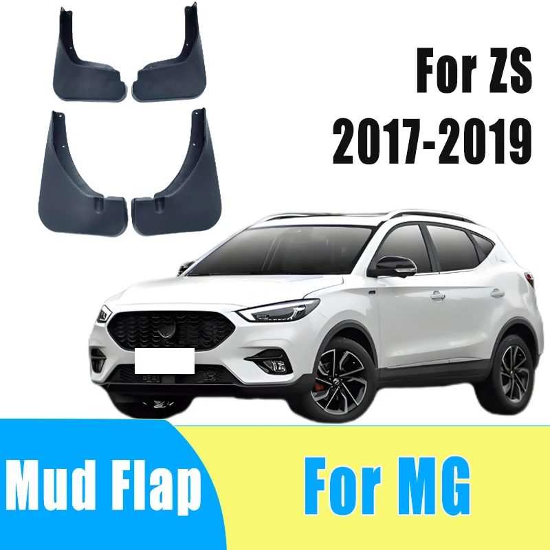 

4pcs Automobiles Tire Mudguard Waterproof Prevent Mud Splashing Car Mud Flap Fender Trim Accessories For MG ZS 2017-2019 2018