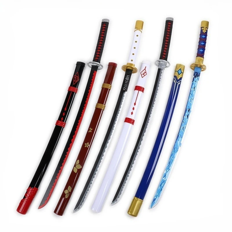 ดาบมาสเตอร์ Epic7 ขนาด 102 ซม./40.16 นิ้ว พร้อมปลอกดาบ ดาบคาตานะไม้จำลอง อุปกรณ์ประกอบฉากคอสเพลย์ ของเล่นงานฝีมือสำหรับงานปาร์ตี้ อุปกรณ์เสริมเกม
