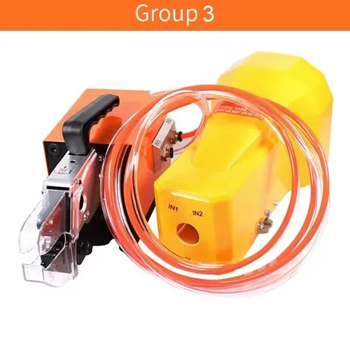 AM-10 Pneumatische Terminal Krimpmachine Koude Pers Geïsoleerde Buis Terminal Krimptang Lucht Aangedreven Draad Terminal Machine