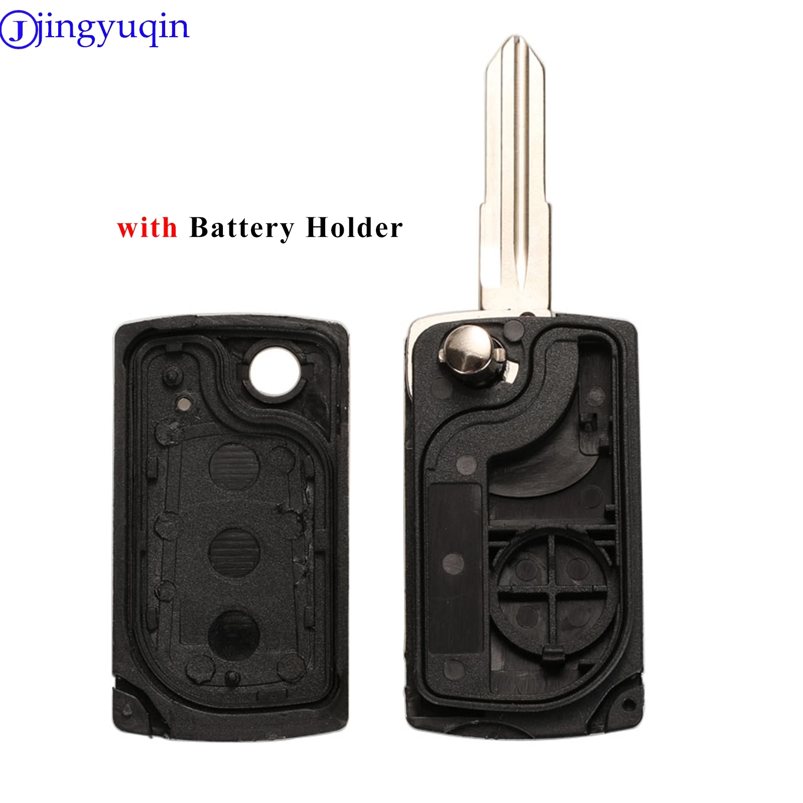 jingyuqin New 5pcs Flip Folding Remote Car Key Cover Shell For Great Wall Hover Haval H3 H5 Keyless Entry Fob