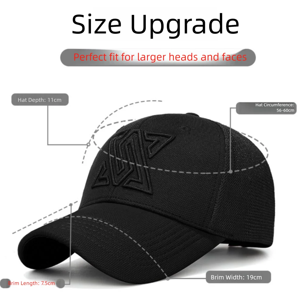 패션 조정 가능한 야구 모자 자외선 차단 통기성 선 스크린 모자 봄 여름을위한 다목적 보닛