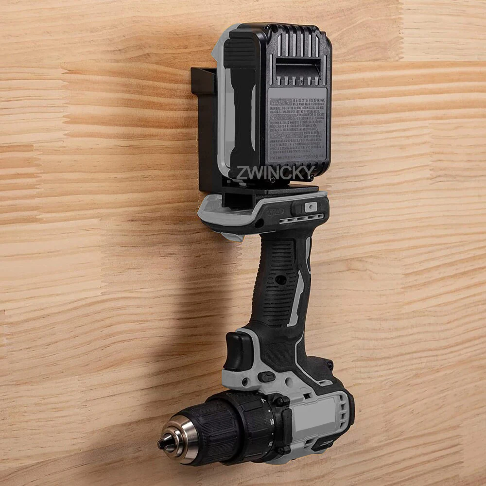 Tool Mount for Dewal for Milwaukee 18V 20V Drill Tools Battery Holder for Dewal 20V Battery Mount Dock Holder Fixing Seat
