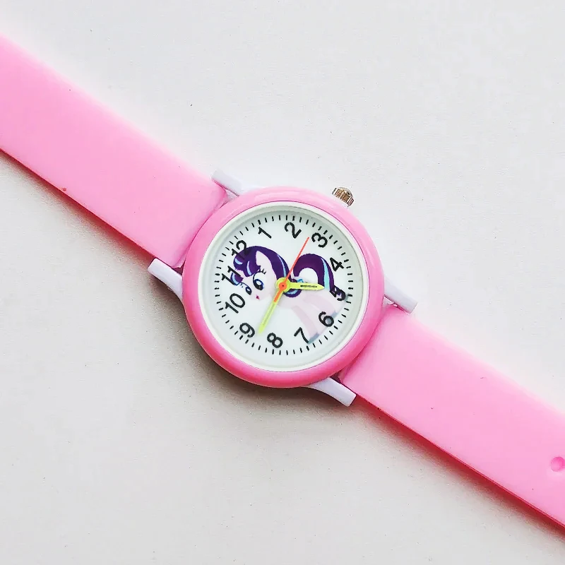 2024 New Kids Watches Candy Colored Silicone Strap Children Quartz Wristwatches Birthday Gift Girl Boy Digital Electronics Watch