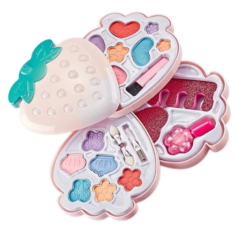 Scatola per trucco Beauty Cosmetic Princess Toy Fai finta giocare a Dropship con regalo compleanno per ragazza