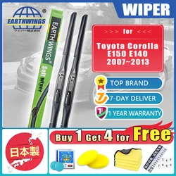 For Toyota Corolla E150 E140 150 140 2007 2008 2009 2010 2011 2012 2013 Front Wiper Blades Brushes Windscreen Car Accessories