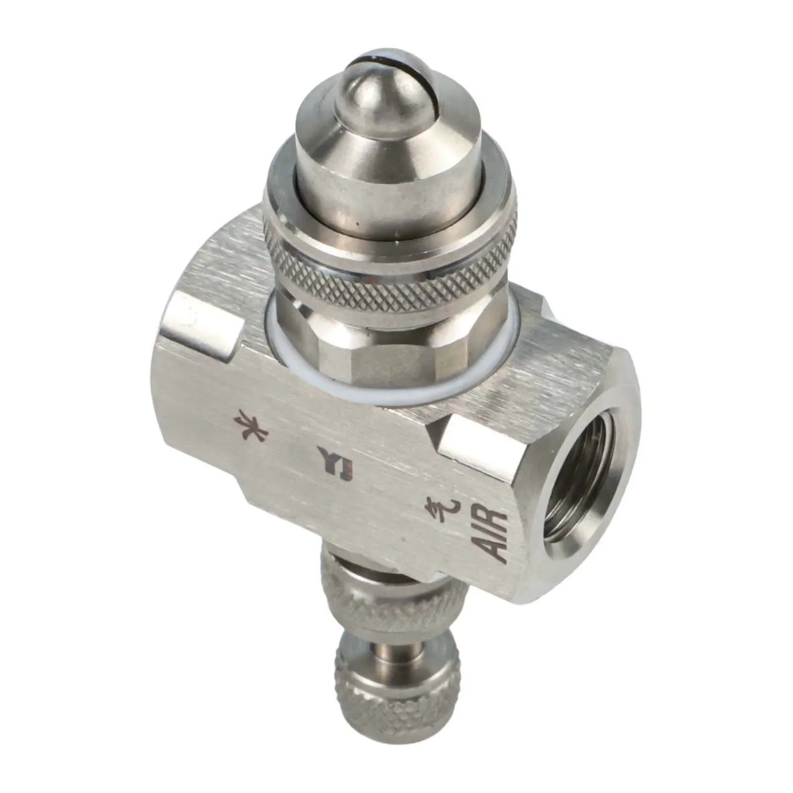 Adjustable Atomizing Spray Nozzle Made Of 304 Stainless Steel For High Pressure Cooling Humidification And Control Functions