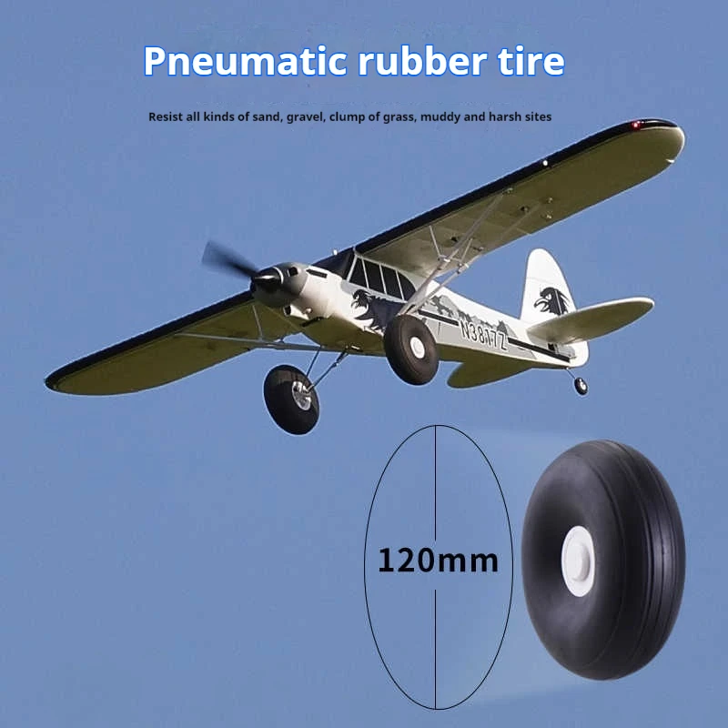 FMS Control remoto modelo avión 1300MM 1,3 M PA-18 J3 Piper Super Cub RC avión PNP Trainer avión eléctrico deportes al aire libre