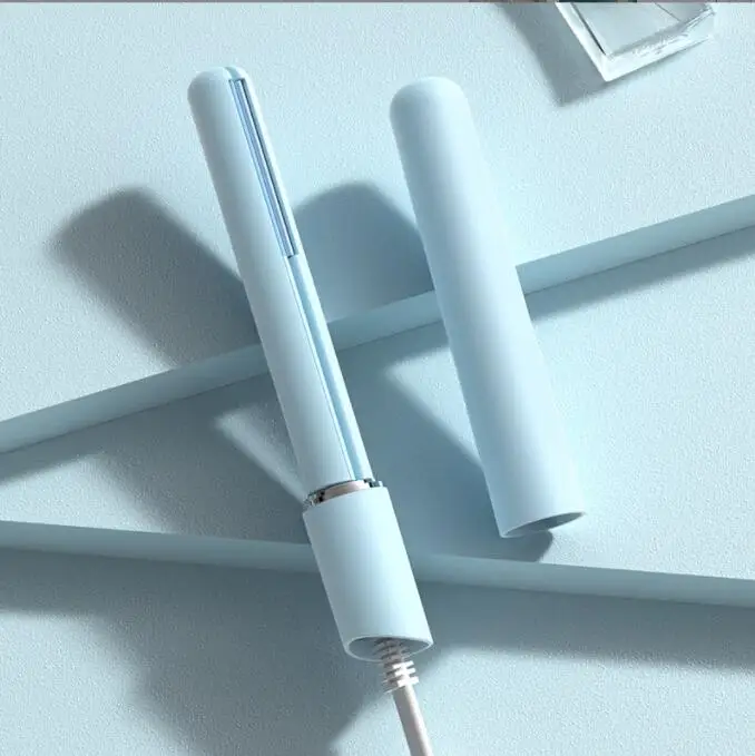 mini usb cordless hair straightener Tools Flat Iron Beard Straightener Styling Tools  Rechargeable Splint Hai