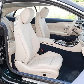 適用於賓士E-ClassC238轎跑車2016 2017 2018 2019 2020 2021 2022 2023款全套納帕真皮訂製汽車座椅套 8 最佳銷售 賓士E級真皮座椅套 - №7