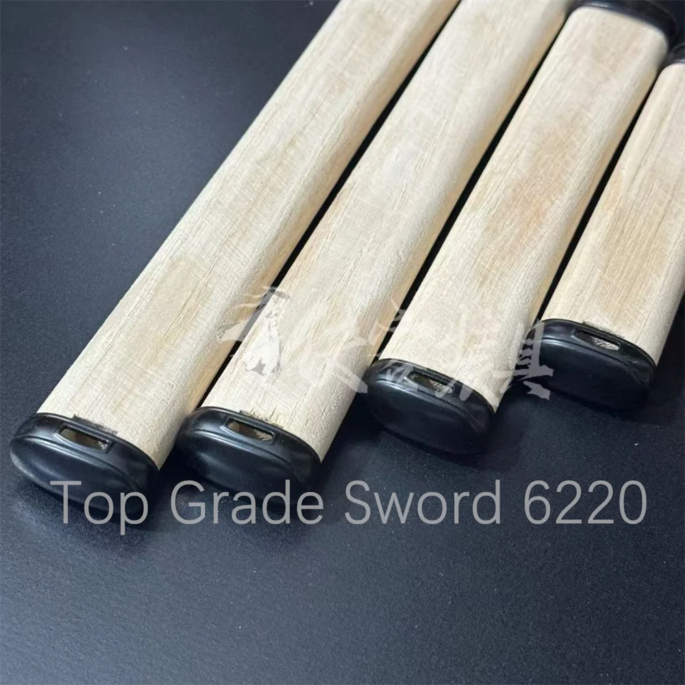 Good Quality HandMade Hardwood Wood Tsuka Handle + Fuchi Kashira For Japanese Sword Samurai Katana DIY Fittings Sword Parts - view 3